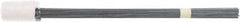 Irwin - 3-1/2" High x 2-1/2" Wide, White Marking Flag - 21" Overall Height - Exact Tooling