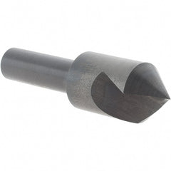 Melin Tool - 5/8" Head Diam, 3/8" Shank Diam, 1 Flute 82° High Speed Steel Countersink - Exact Tooling
