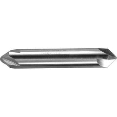 Melin Tool - 5/8" Head Diam, 5/8" Shank Diam, 4 Flute 90° High Speed Steel Countersink - Exact Tooling