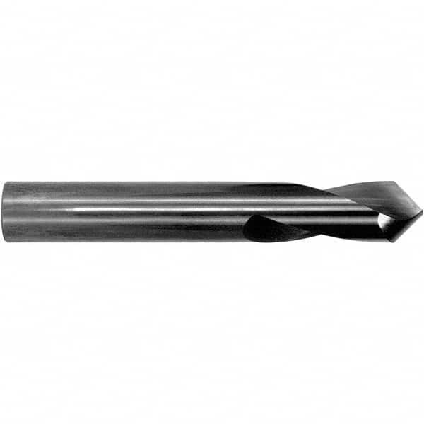 Melin Tool - 3/16" Body Diam, 60°, 2" OAL, Solid Carbide Spotting Drill - Exact Tooling