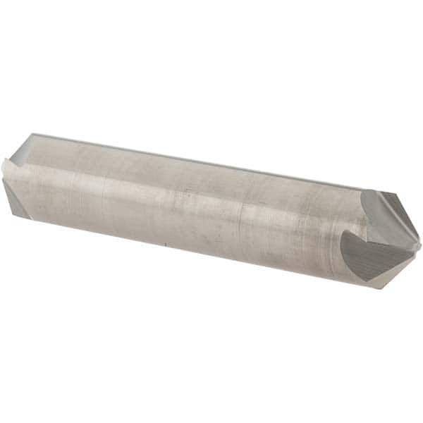 Melin Tool - 3/4" Head Diam, 3/4" Shank Diam, 4 Flute 100° Solid Carbide Countersink - Exact Tooling