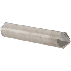 Melin Tool - 3/4" Head Diam, 3/4" Shank Diam, 4 Flute 100° Solid Carbide Countersink - Exact Tooling