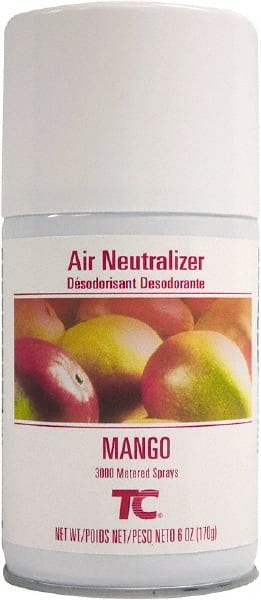 Rubbermaid - 5.25 oz Air Freshener Dispenser Aerosol Refill - Mango, Compatible with Standard Aerosol Dispensers - Exact Tooling