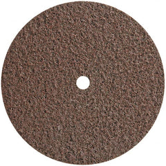 WALTER Surface Technologies - 5" Diam, Aluminum Oxide Hook & Loop Disc - Coarse Grade, Coated, Series 07-R, Quick-Step Blendex - Exact Tooling