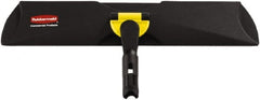Rubbermaid - 18" Long x 86mm Wide Plastic Dust Mop Frame - Black, Quick Connect - Exact Tooling