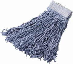 Rubbermaid - 5" White Head Band, Large Synthetic Cut End Mop Head - 4 Ply, Clamp Jaw Connection - Exact Tooling