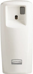 Rubbermaid - 0.019 Cu Ft Coverage, White Metered Aerosol Dispenser - Exact Tooling