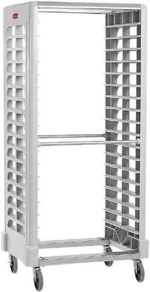 Rubbermaid - 18 Shelf, White Pan Storage Rack - 603.25mm Wide x 1,724.15mm High x 31-3/4" Deep - Exact Tooling