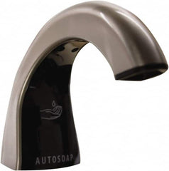 Rubbermaid - 800 to 1600 mL Liquid Soap Dispenser Hardware - Metal & Plastic, Counter Mounted, Chrome/Black - Exact Tooling
