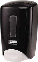 Rubbermaid - 500 mL Foam/Liquid Hand Soap Dispenser - Plastic, Wall Mounted, Black - Exact Tooling