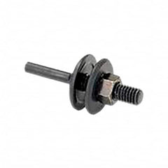 WALTER Surface Technologies - 5/16" Hole, Wheel Mandrel - 1/4" Shank Diam - Exact Tooling