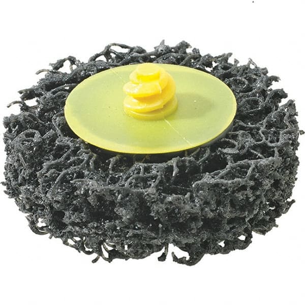 WALTER Surface Technologies - 2" Disc Diam, Aluminum Oxide Quick Change Disc - Type R Attaching System, Nonwoven, Black, 30,000 RPM, 04-L\xB6FX Series - Exact Tooling