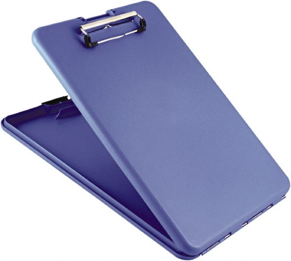 Saunders - 1-1/4" Long x 9-1/2" Wide, Clip Board - Blue - Exact Tooling