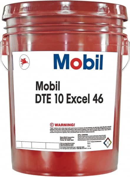 Mobil - 5 Gal Pail Mineral Hydraulic Oil - ISO 46 - Exact Tooling