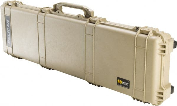 Pelican Products, Inc. - 16" Wide x 6-1/8" High, Long Gun Case - Tan, Polyethylene - Exact Tooling