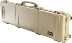 Pelican Products, Inc. - 16" Wide x 6-1/8" High, Long Gun Case - Tan, Polyethylene - Exact Tooling