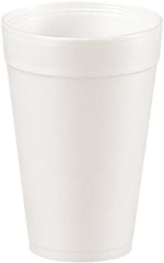 DART - Foam Drink Cups, 32 oz, 25/Bag, 20 Bags/Carton - White - Exact Tooling