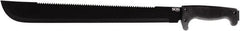 SOG Specialty Knives - 18" Long Blade, 8Cr13MoV Stainless Steel, Fine Edge, Fixed Blade Knife - 24" OAL, Rubber Handle - Exact Tooling