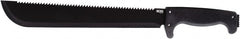 SOG Specialty Knives - 13" Long Blade, 8Cr13MoV Stainless Steel, Fine Edge, Fixed Blade Knife - 19" OAL, Rubber Handle - Exact Tooling