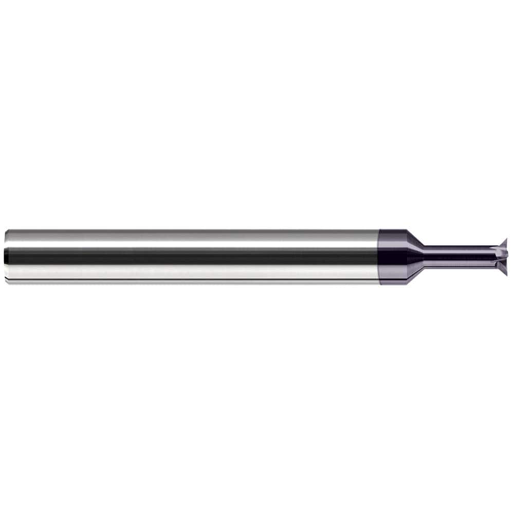 Harvey Tool - 0.08" Diam 90° 0.014" Chamfer 4-Flute Solid Carbide Back Chamfer - Exact Tooling
