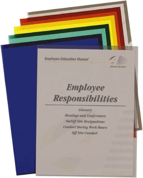 C-LINE - 8-1/2 x 11", Letter Size, Assorted Colors, File Jackets/Sleeves/Wallets - 25 per Box - Exact Tooling