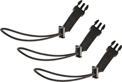 Ergodyne - 0.5' Long, 2 Lb Capacity, 0 Leg Quick Connect Harness Loop - Technora Cord, Carabiner Anchorage Connection - Exact Tooling