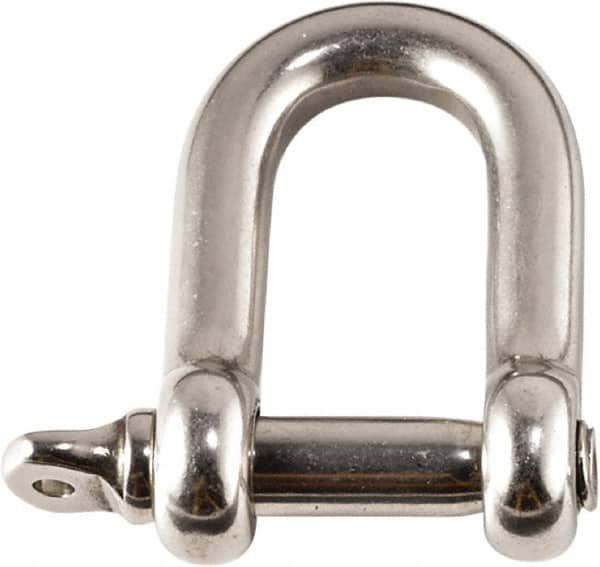Ergodyne - Fall Protection Tool Shackle - Silver, 1" Diam - Exact Tooling