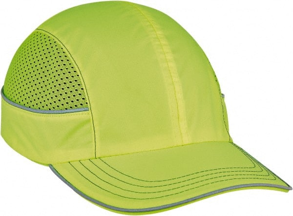 Ergodyne - Nylon Bump Cap - Adjustable Locking Strap, Vented, Lime - Exact Tooling