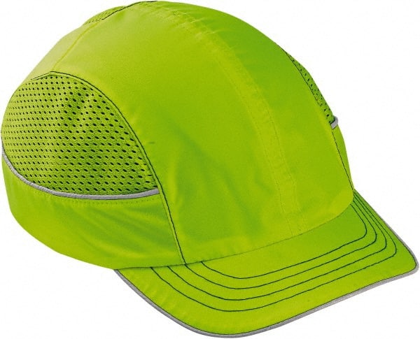 Ergodyne - Nylon Bump Cap - Adjustable Locking Strap, Vented, Lime - Exact Tooling