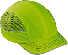 Ergodyne - Nylon Bump Cap - Adjustable Locking Strap, Vented, Lime - Exact Tooling