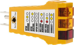 PRO-SAFE - Anti-Static Equipment Accessories Type: Outlet Tester Anti-Static Equipment Compatibility: All Electrical Outlets in USA - Exact Tooling