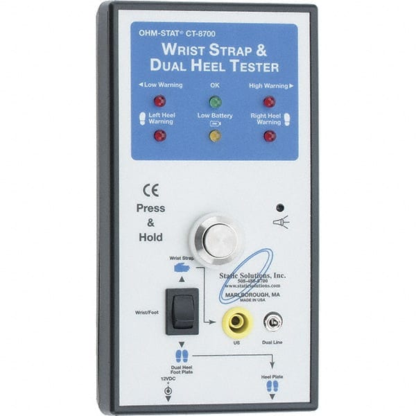 PRO-SAFE - Anti-Static Monitors & Testers Type: Wrist Strap Tester Power Source: Plug-In - Exact Tooling