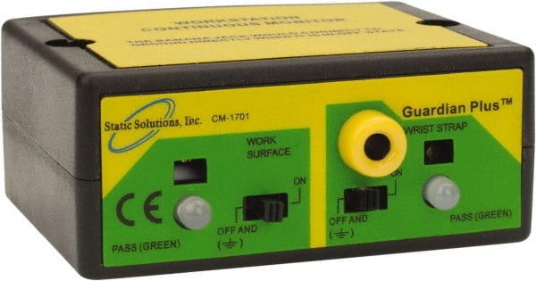 PRO-SAFE - Anti-Static Monitors & Testers Type: ESD Constant Monitor Power Source: Plug-In - Exact Tooling