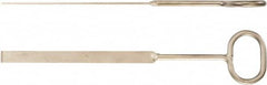 Ampco - 31-1/2" Long Blade, Nickel-Aluminum-Bronze Alloy, Square Point, Gasket Knife - 49" OAL - Exact Tooling