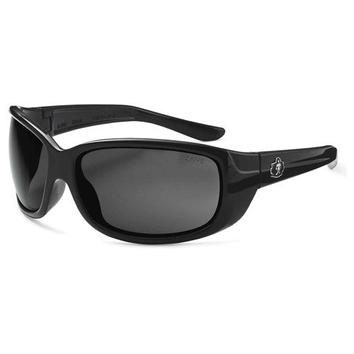 ERDA-AF Smoke Lens Black Safety Glasses Anti-Fog - Exact Tooling