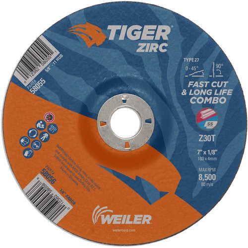 7Z1/8X7/8 Z30T ZIRC T27 COMBO WHL - Exact Tooling
