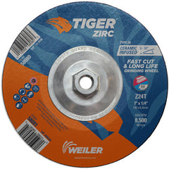 7X1/4 Z24T ZIRC T28 GRIND WHEEL - Exact Tooling