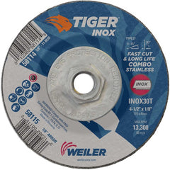 ‎4-1/2X1/8 TIGER INOX TYPE 27 - Exact Tooling