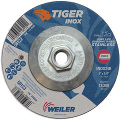 5X1/4 TIGER INOX TYPE 27 GRIND WHL - Exact Tooling