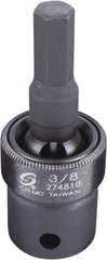 Sunex Tools - 1/2" Drive, 3/8" Impact Hex Bit Socket - Exact Tooling