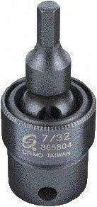 Sunex Tools - 3/8" Drive, 7/32" Impact Hex Bit Socket - Exact Tooling