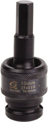 Sunex Tools - 1/2" Drive, 10mm Impact Hex Bit Socket - Exact Tooling