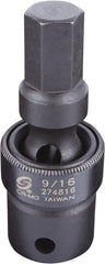 Sunex Tools - 1/2" Drive, 9/16" Impact Hex Bit Socket - Exact Tooling