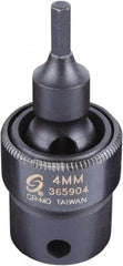 Sunex Tools - 3/8" Drive, 4mm Impact Hex Bit Socket - Exact Tooling