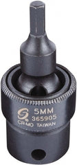 Sunex Tools - 3/8" Drive, 5mm Impact Hex Bit Socket - Exact Tooling