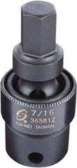 Sunex Tools - 3/8" Drive, 7/16" Impact Hex Bit Socket - Exact Tooling