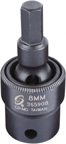 Sunex Tools - 3/8" Drive, 8mm Impact Hex Bit Socket - Exact Tooling