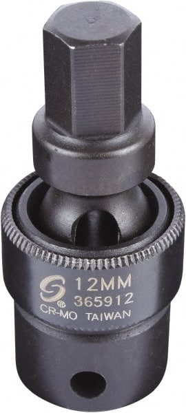 Sunex Tools - 3/8" Drive, 12mm Impact Hex Bit Socket - Exact Tooling