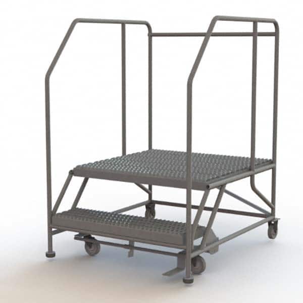 TRI-ARC - Rolling & Wall Mounted Ladders & Platforms Type: Rolling Work Platform Style: Steel Work Platform - Exact Tooling