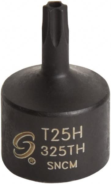 Sunex Tools - 3/8" Drive, T25H Impact Torx Bit Socket - Exact Tooling
